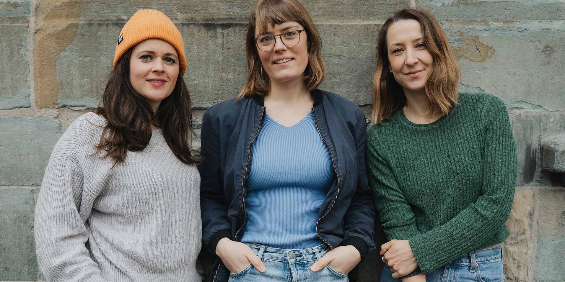 Anna Jakobs, Halina Hahn und Susanne Hütter