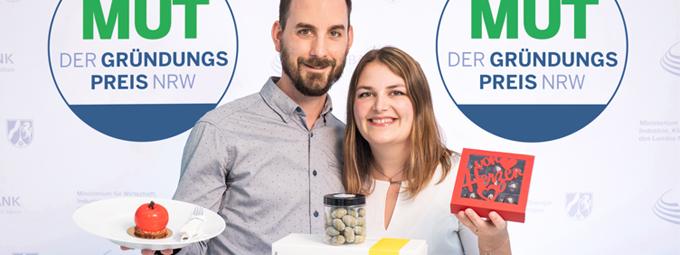 Ariane und Sven Hensch von der Confiserie Harmonie