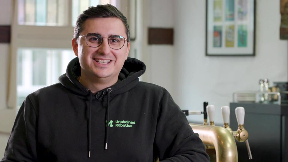 Unchained Robotics Gründer Mladen Milicevic