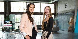 Gründerinnen Nour Idelbi und Joline Reker