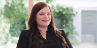 Jessica Beitzel, Unternehmerin von Bestattungen Hüsgen