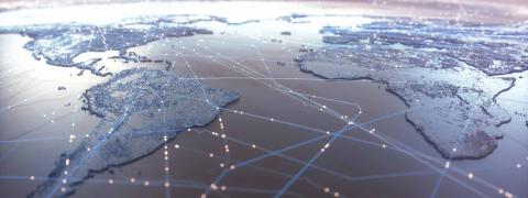 Vernetzung der Welt durch Datenströme